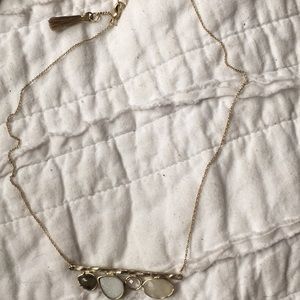 Anthropologie semiprecious collar necklace